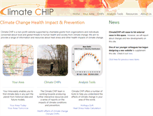 Tablet Screenshot of climatechip.org